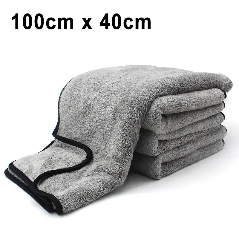 SEAMETAL Ultra-Soft Microfiber Car Washing Towels - High Absorbency Drying Cloths for Professional Car Detailing