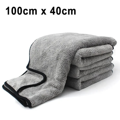 SEAMETAL Ultra-Soft Microfiber Car Washing Towels - High Absorbency Drying Cloths for Professional Car Detailing