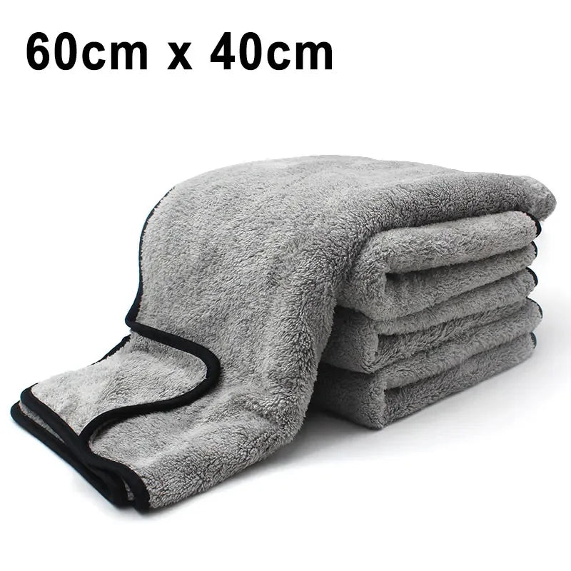 SEAMETAL Ultra-Soft Microfiber Car Washing Towels - High Absorbency Drying Cloths for Professional Car Detailing