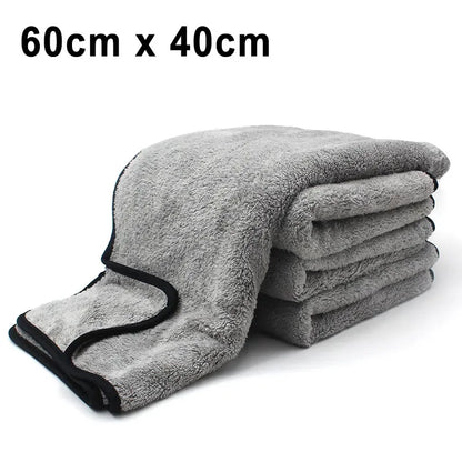 SEAMETAL Ultra-Soft Microfiber Car Washing Towels - High Absorbency Drying Cloths for Professional Car Detailing