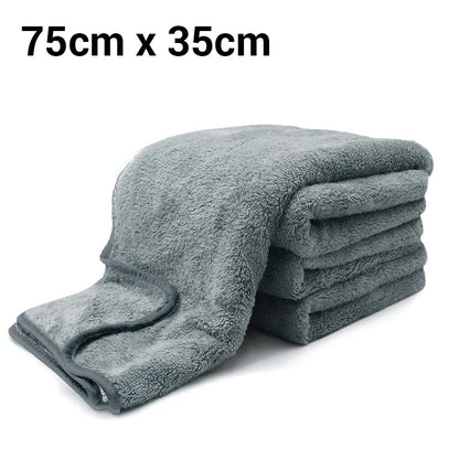 SEAMETAL Ultra-Soft Microfiber Car Washing Towels - High Absorbency Drying Cloths for Professional Car Detailing